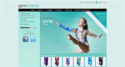 Desktop Screenshot of gymleotards.co.uk